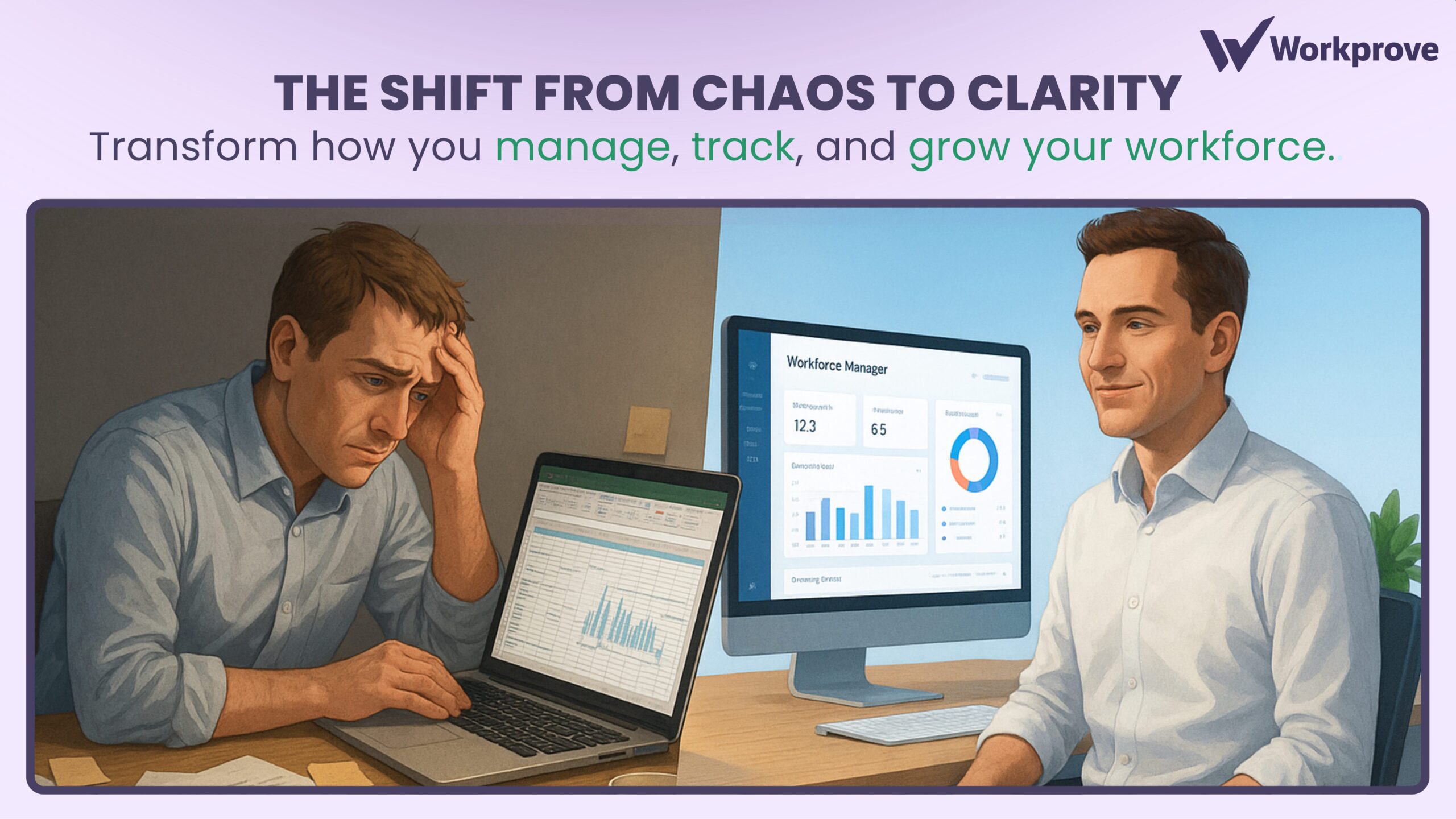 How workprove helps to shift from chaos to clarity with automated training matrix png image detailed blog