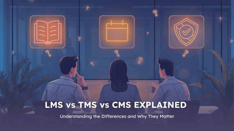 LMS vs TMS vs CMS full detailed blog image cover png
