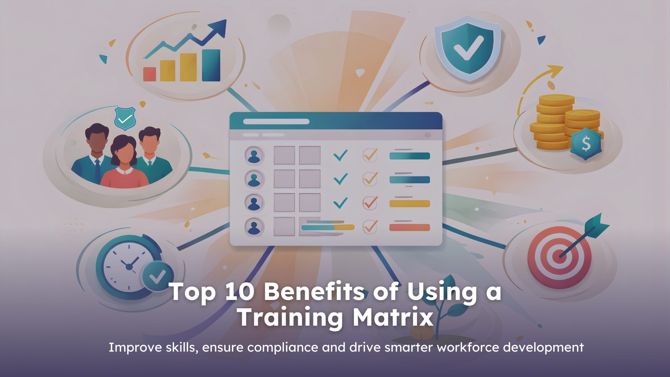 Top 10 Benefits of Using a Training Matrix full detailed guide blog cover image png