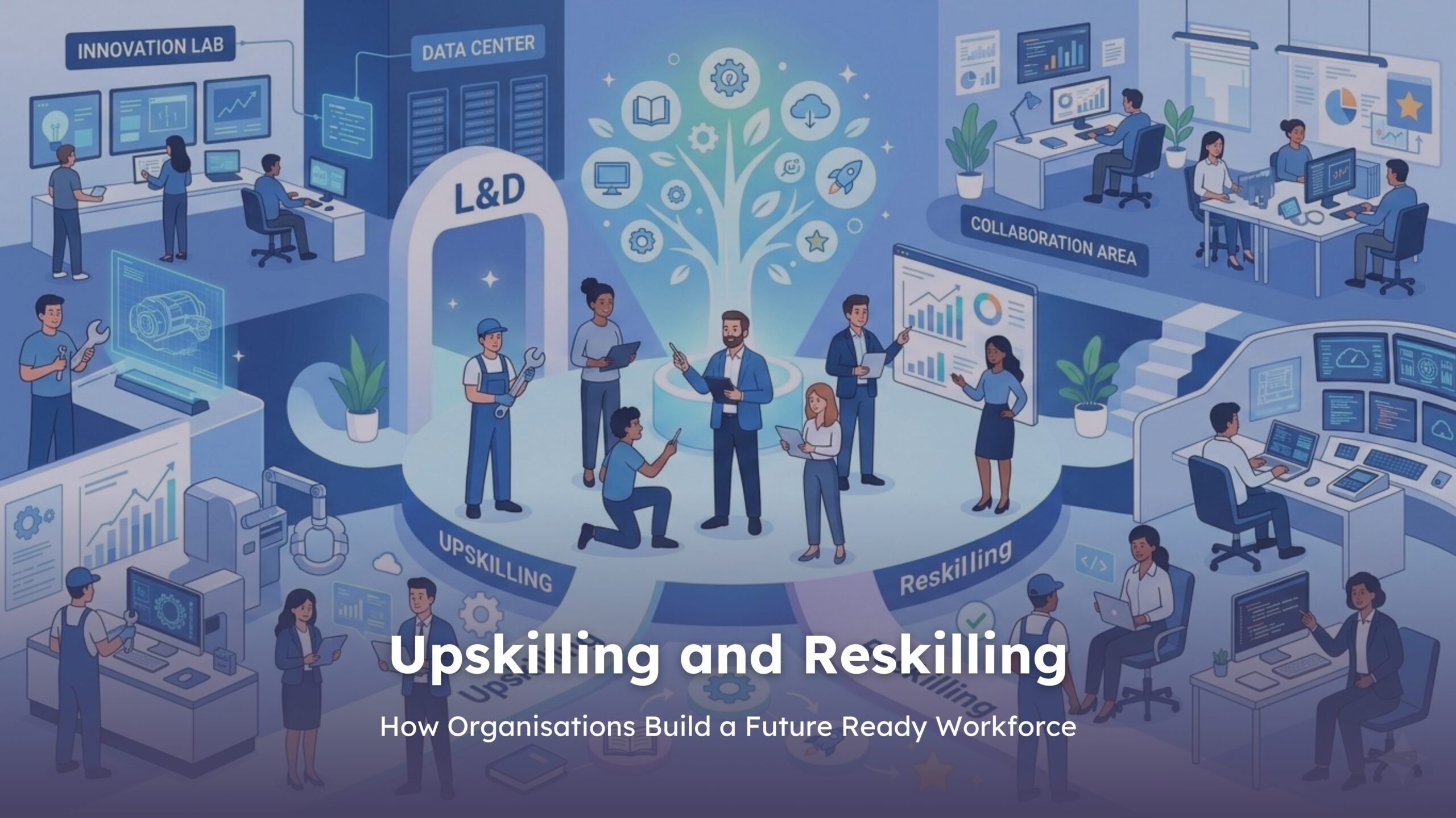 upskilling and reskilling - how organisations build a future ready workforce