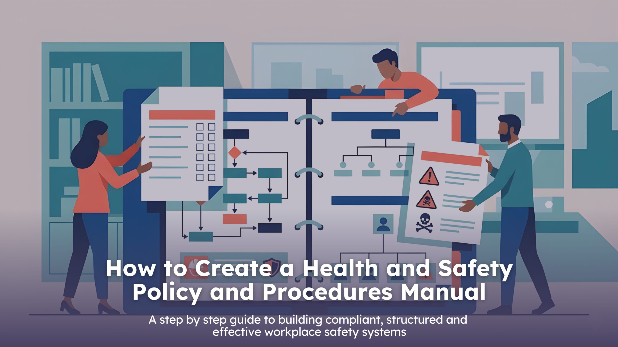 How to create a health and safety policy and procedural manual full blog cover image