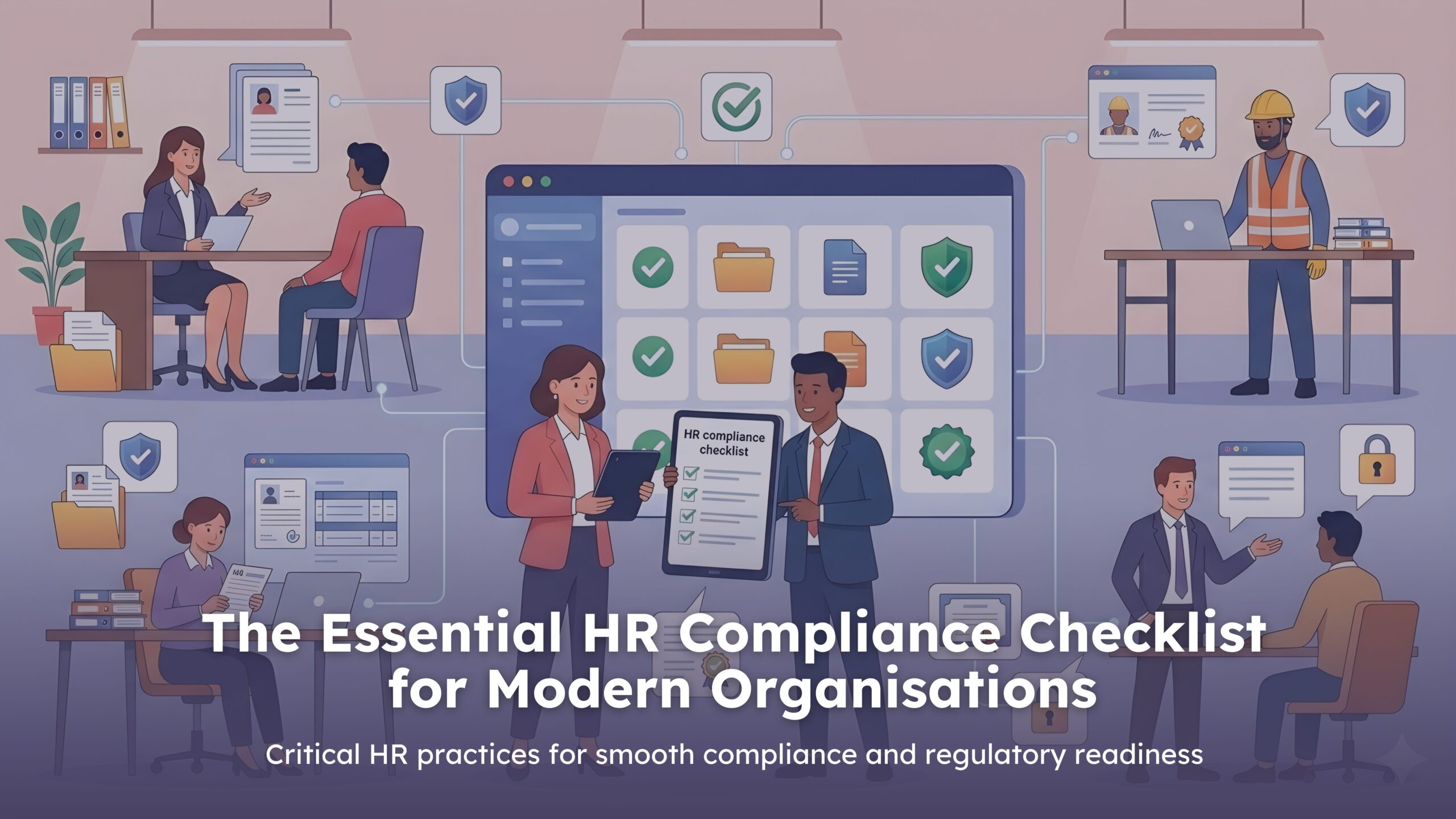 Essential HR Compliance checklist for modern organisation Competency development full guide blog cover image png