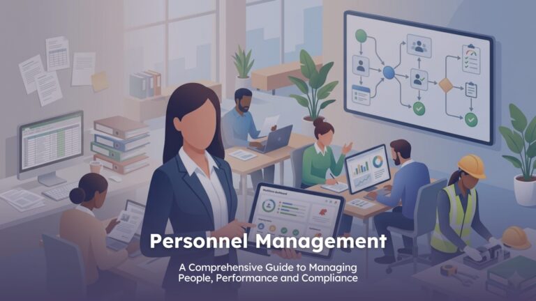 personnel management blog cover image. A comprehensive blog that covers all about personnel management.