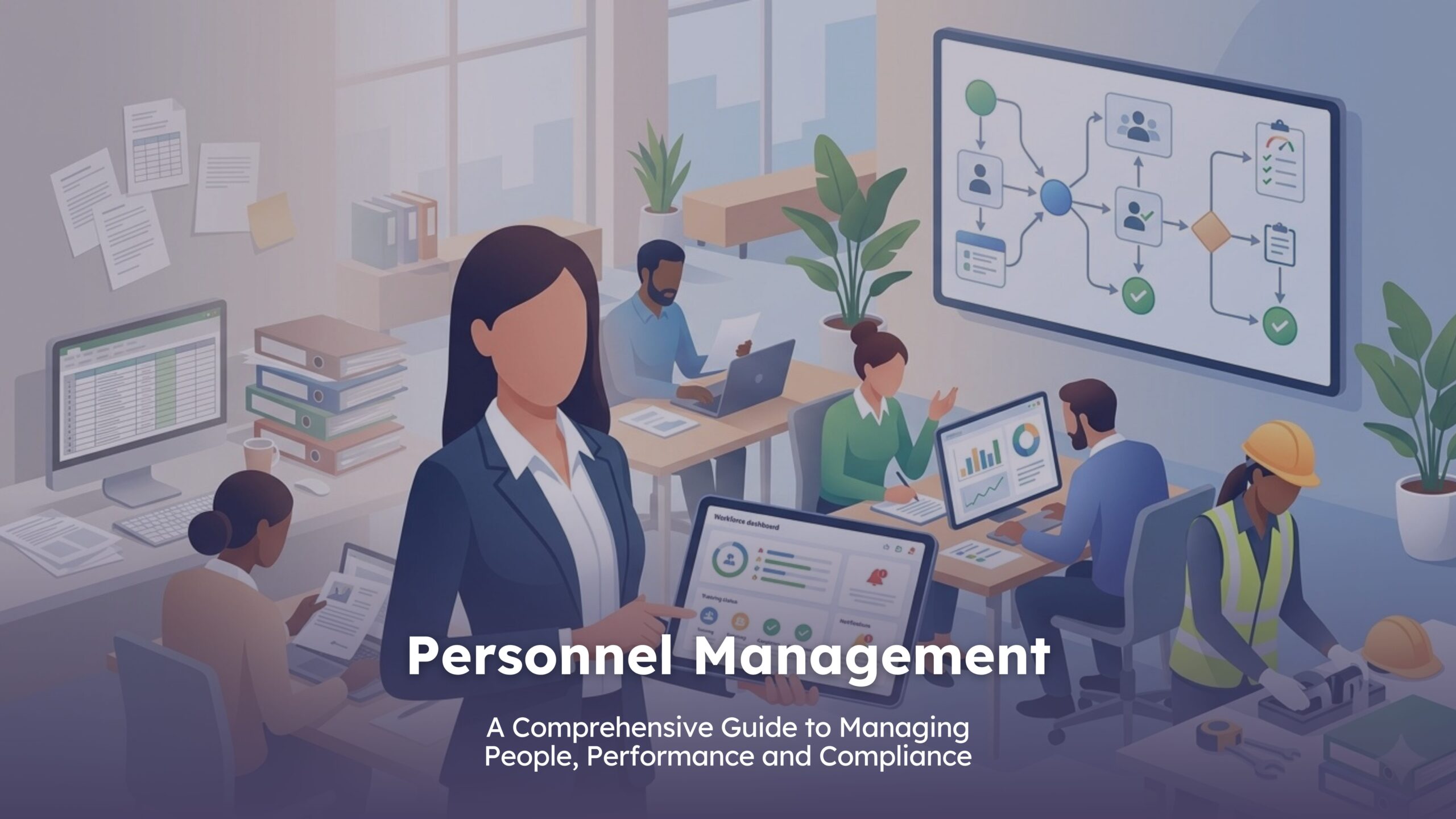 personnel management blog cover image. A comprehensive blog that covers all about personnel management.