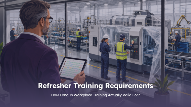Refresher training blog cover image