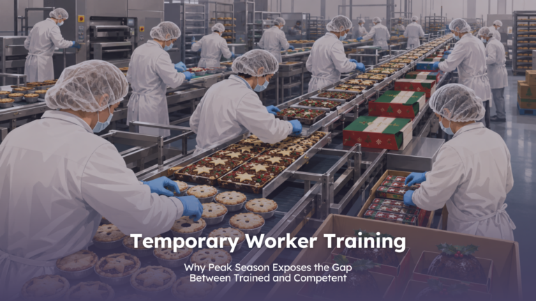 image showing Temporary Worker Training: Why Peak Season Exposes the Gap Between Trained and Competent