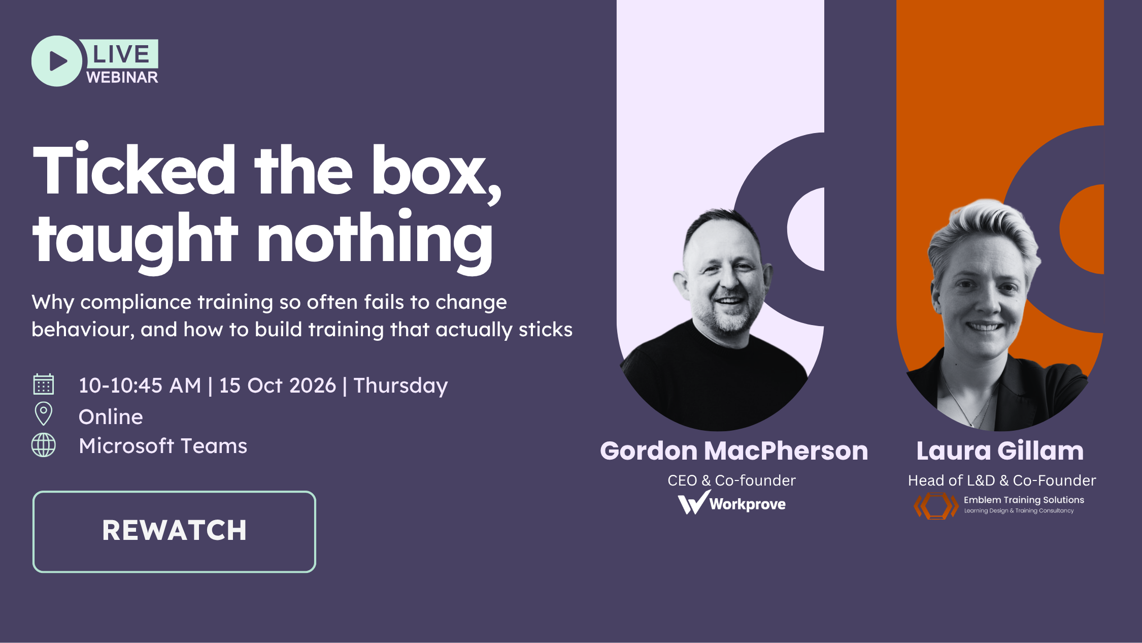 Ticked the box, taught nothing webinar